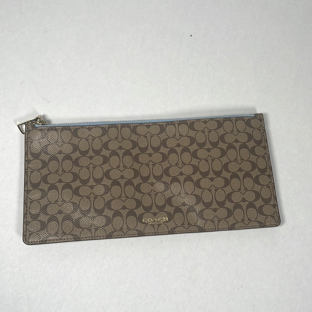 Coach Monogrammed Pencil Case